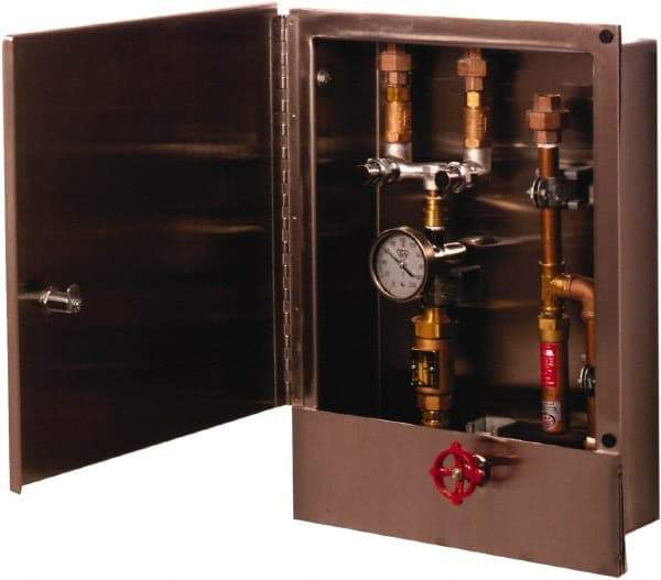 T&S Brass - Hose Reel Cabinet - Use with 1/4" ID Hose Reel - USA Tool & Supply
