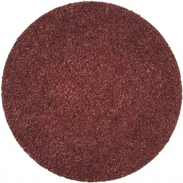 Merit Abrasives - 2" Disc Diam, 60 Grit, Aluminum Oxide Quick Change Disc - Type R Attaching System, Coated, Brown, 30,000 RPM, ALO Series - USA Tool & Supply