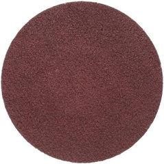 Merit Abrasives - 1-1/2" Disc Diam, 150 Grit, Aluminum Oxide Quick Change Disc - Type R Attaching System, Coated, Brown, 30,000 RPM, ALO Series - USA Tool & Supply