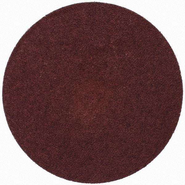 Merit Abrasives - 3" Disc Diam, 100 Grit, Aluminum Oxide Quick Change Disc - Type S Attaching System, Coated, Brown, 20,000 RPM, ALO Series - USA Tool & Supply