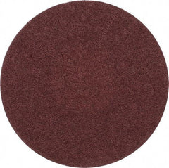Merit Abrasives - 3" Disc Diam, 60 Grit, Aluminum Oxide Quick Change Disc - Type P Attaching System, Coated, Brown, 20,000 RPM, ALO Series - USA Tool & Supply