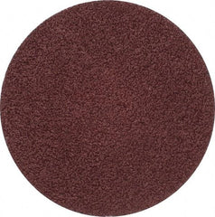 Merit Abrasives - 3" Disc Diam, 40 Grit, Aluminum Oxide Quick Change Disc - Type P Attaching System, Coated, Brown, 20,000 RPM, ALO Series - USA Tool & Supply