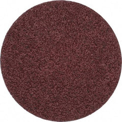 Merit Abrasives - 3" Disc Diam, 36 Grit, Aluminum Oxide Quick Change Disc - Type P Attaching System, Coated, Brown, 20,000 RPM, ALO Series - USA Tool & Supply