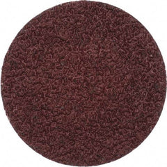 Merit Abrasives - 2" Disc Diam, 36 Grit, Aluminum Oxide Quick Change Disc - Type P Attaching System, Coated, Brown, 30,000 RPM, ALO Series - USA Tool & Supply
