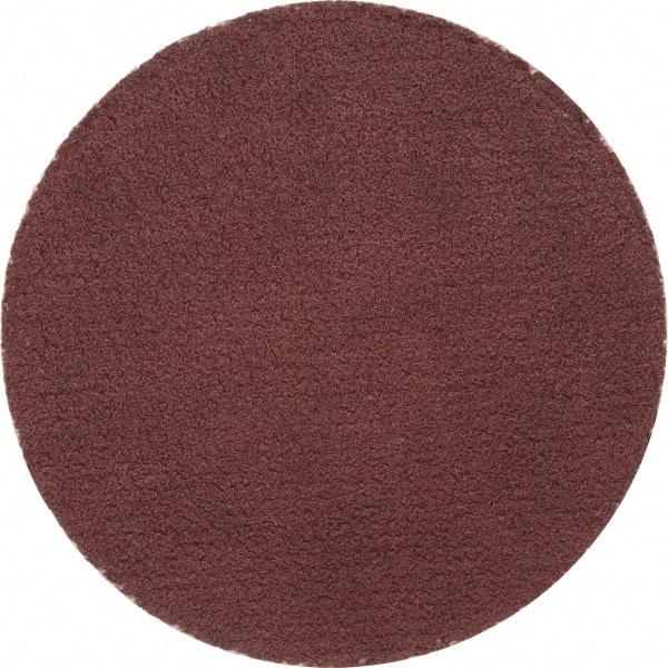 Merit Abrasives - 1-1/2" Disc Diam, 180 Grit, Aluminum Oxide Quick Change Disc - Type P Attaching System, Coated, Brown, 30,000 RPM, ALO Series - USA Tool & Supply