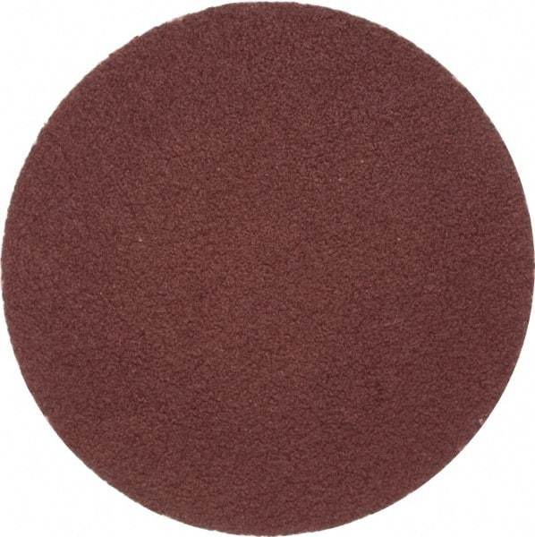 Merit Abrasives - 1-1/2" Disc Diam, 150 Grit, Aluminum Oxide Quick Change Disc - Type P Attaching System, Coated, Brown, 30,000 RPM, ALO Series - USA Tool & Supply