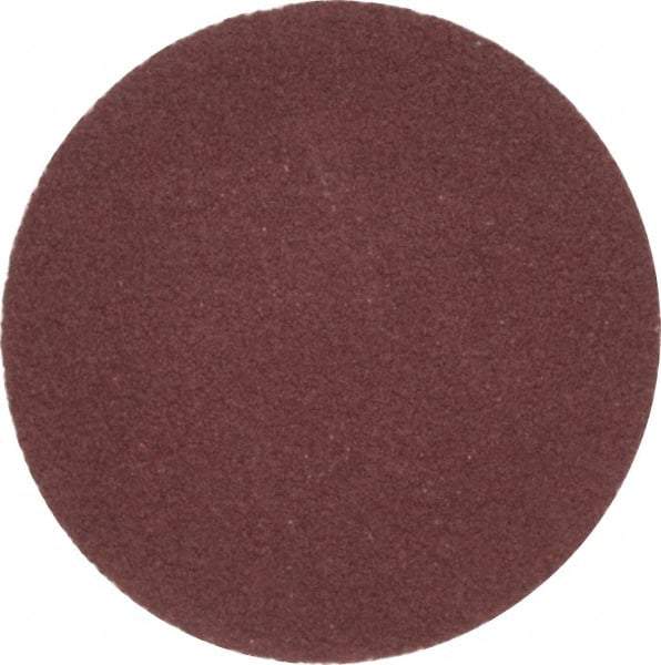 Merit Abrasives - 1-1/2" Disc Diam, 120 Grit, Aluminum Oxide Quick Change Disc - Type P Attaching System, Coated, Brown, 30,000 RPM, ALO Series - USA Tool & Supply