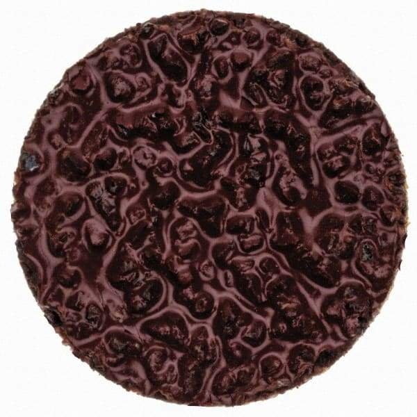 Merit Abrasives - 3/4" Disc Diam, 24 Grit, Aluminum Oxide Quick Change Disc - Type P Attaching System, Coated, Brown, 40,000 RPM, ALO Series - USA Tool & Supply