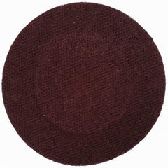 Merit Abrasives - 2" Disc Diam, 240 Grit, Aluminum Oxide Quick Change Disc - Type R Attaching System, Coated, Brown, 30,000 RPM, ALO Series - USA Tool & Supply