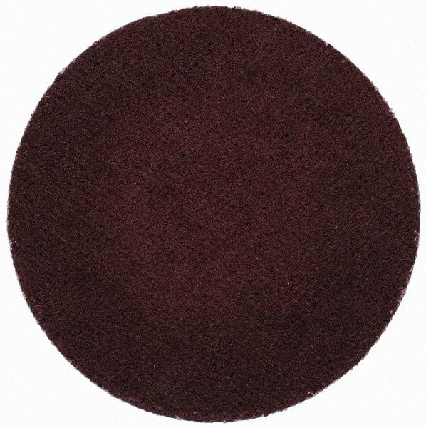 Merit Abrasives - 2" Disc Diam, 180 Grit, Aluminum Oxide Quick Change Disc - Type R Attaching System, Coated, Brown, 30,000 RPM, ALO Series - USA Tool & Supply