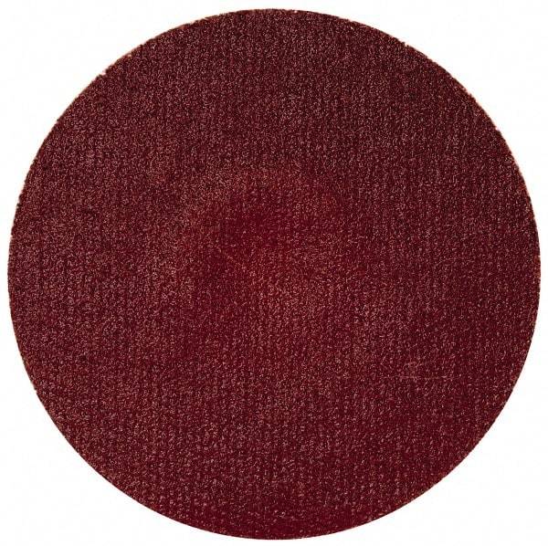 Merit Abrasives - 2" Disc Diam, 240 Grit, Aluminum Oxide Quick Change Disc - Type S Attaching System, Coated, Brown, 30,000 RPM, ALO Series - USA Tool & Supply