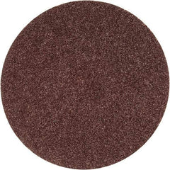 Merit Abrasives - 2" Disc Diam, 80 Grit, Aluminum Oxide Quick Change Disc - Type S Attaching System, Coated, Brown, 30,000 RPM, ALO Series - USA Tool & Supply