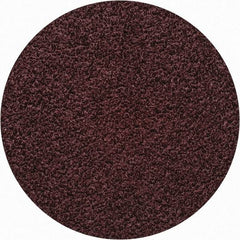 Merit Abrasives - 2" Disc Diam, 50 Grit, Aluminum Oxide Quick Change Disc - Type S Attaching System, Coated, Brown, 30,000 RPM, ALO Series - USA Tool & Supply