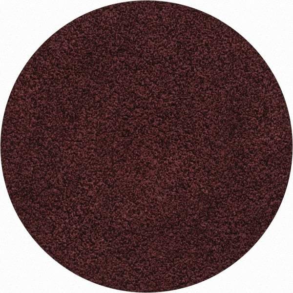 Merit Abrasives - 1-1/2" Disc Diam, 100 Grit, Aluminum Oxide Quick Change Disc - Type S Attaching System, Coated, Brown, 30,000 RPM, ALO Series - USA Tool & Supply