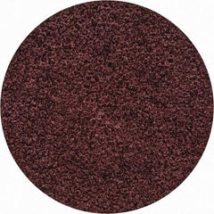 Merit Abrasives - 1-1/2" Disc Diam, 60 Grit, Aluminum Oxide Quick Change Disc - Type S Attaching System, Coated, Brown, 30,000 RPM, ALO Series - USA Tool & Supply