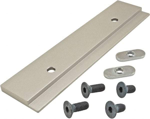 80/20 Inc. - Open Shelving Accessory/Component - Aluminum, 320mm Long, Use with 25/40 Series - USA Tool & Supply