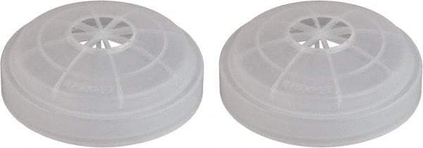 North - Filter Cover - White, for Half and Full Facepieces - USA Tool & Supply