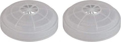 North - Filter Cover - White, for Half and Full Facepieces - USA Tool & Supply