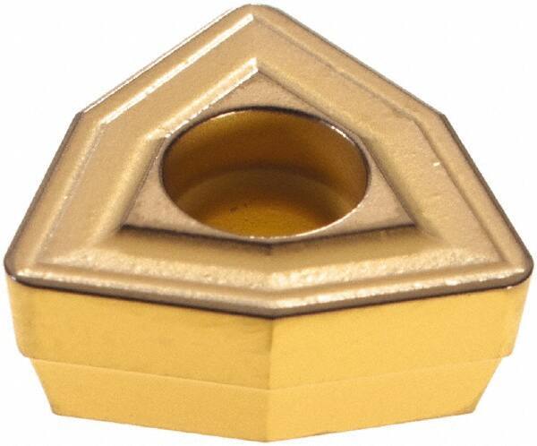 Komet - WOEX05T308 01 Grade BK6420 Carbide Indexable Drill Insert - TiCN/Al2O3/TiN Finish, Trigon, 8mm Inscribed Circle - USA Tool & Supply