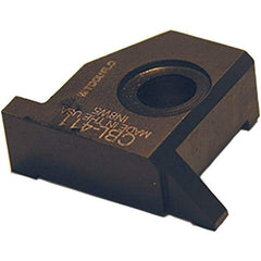 Tool-Flo - Series Vee-Bottom, CB Clamp for Indexables - Left Hand Cut, Compatible with SB90 Clamp Screws - USA Tool & Supply