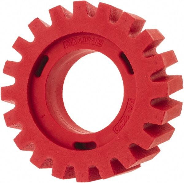 Dynabrade - 4" Diam Angle & Disc Grinder Eraser Wheel - For Use with Dynazip Eraser Tools - USA Tool & Supply