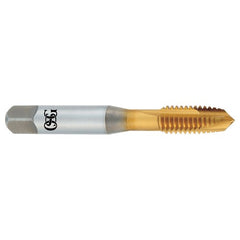 ‎10-32 Dia-H3-3 FL-HSS-TiN-Plug Spiral Point Tap - USA Tool & Supply