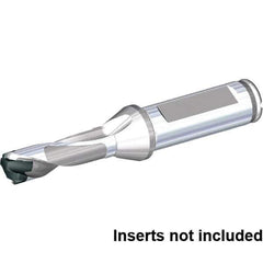 Kennametal - Series KenTIP, Head Connection J, 8xD, 5/8" Shank Diam, Drill Body - 104.78mm Drill Body Length to Flange, KTIP Toolholder, 10.02mm Nose Diam, 152.78mm OAL, 104.78mm Drill Body Length, 99.28mm Flute Length, Through Coolant - USA Tool & Supply