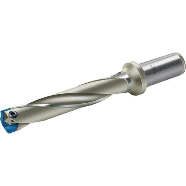 Walter - 14mm Diam, 5xD, 73mm Max Depth, 20mm Shank Diam, 154mm OAL, Replaceable Tip Drill - P6001-D14..R, P6002-D14..R, P6003-D14..R, P6004-D14..R Insert, B 4015 Toolholder, Series Xtra-tec - USA Tool & Supply