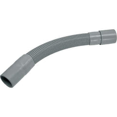 Dynabrade - Power Sander Vacuum Hose Reduction Assembly - 1-1/4" (Vacuum Connection) & 2" (Tool Connection) Diam, For Use with Dynabrade Vacuum Systems - USA Tool & Supply