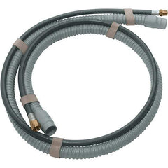 Dynabrade - 10' Long Power Sander Vacuum Hose & Air Line Assembly - 1" Diam, For Use with Random Orbital Sanders - USA Tool & Supply