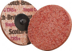 3M - 3" Disc Diam, Ceramic Quick Change Disc - Type R Attaching System, Coated, Extra Coarse Grade - USA Tool & Supply