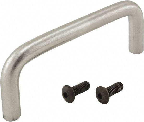 80/20 Inc. - 84" Long x 8" Wide x 31.2" High, Steel Door Handle - No Finish, Steel, 76.2" Center to Center - USA Tool & Supply