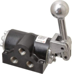 ARO/Ingersoll-Rand - 3/8" NPT Air Control Valve - 4-Way, 2 Position, Lever/Manual Actuated, Manual Return, 2.3 CV Rate & 150 Max psi - USA Tool & Supply