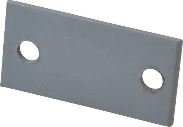 Don-Jo - 2-1/4" Long x 1-1/8" Wide Filler Plate - Steel, Prime Coat Finish - USA Tool & Supply
