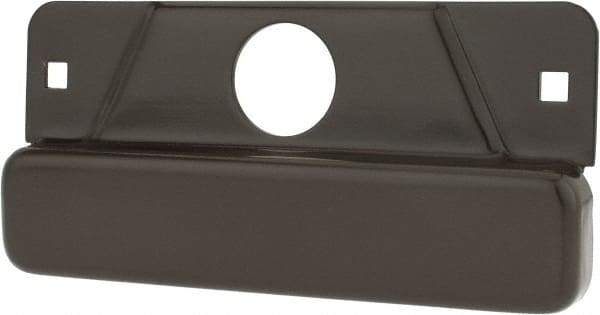 Don-Jo - 7" Long x 2-3/4" Wide, Latch Protector - Duro Coated Steel - USA Tool & Supply