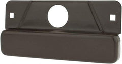 Don-Jo - 8" Long x 3-1/2" Wide Strike Protector - Duro Coated Steel - USA Tool & Supply