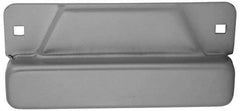 Don-Jo - 8" Long x 3-1/2" Wide Strike Protector - Silver Coated Steel - USA Tool & Supply