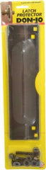 Don-Jo - 11" Long x 3" Wide, Latch Protector - Duro Coated Steel - USA Tool & Supply