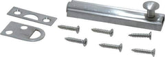 Don-Jo - 3" Long, 1/2" Wide Brass Slide Bolt - US26D Satin Chrome Plated - USA Tool & Supply