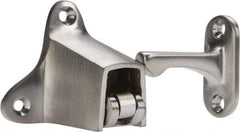 Don-Jo - 4" Long Satin Chrome Door Holder - Heavy-Duty Grade, 4" Stem Length - USA Tool & Supply