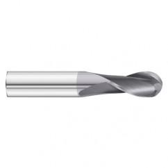 25mm x 40mm x 100mm 2 Flute Ball Nose  End Mill- Series 3215SD - USA Tool & Supply