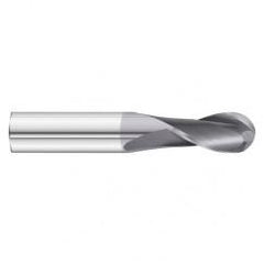 15/32 x 1 x 3 2 Flute Ball Nose  End Mill- Series 3215SD - USA Tool & Supply