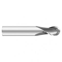 1/2 x 3/4 x 3 2 Flute Ball Nose  End Mill- Series 3215STB - USA Tool & Supply