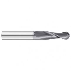 1" x 2-1/2 x 5 2 Flute Ball Nose  End Mill- Series 3215XL - USA Tool & Supply