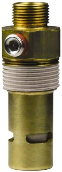 Conrader - 1/2" Brass Check Valve - In-Tank, Comp x MNPT - USA Tool & Supply
