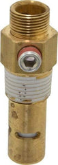 Conrader - 1/2" Brass Check Valve - In-Tank, Comp x MNPT - USA Tool & Supply