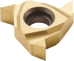 Seco - 16NR Internal Right Hand 48-16 Partial Profile 55° Laydown Threading Insert - Grade CP500, TiAlN/TiN Coated Carbide, 9.53mm Inscribed Circle - USA Tool & Supply