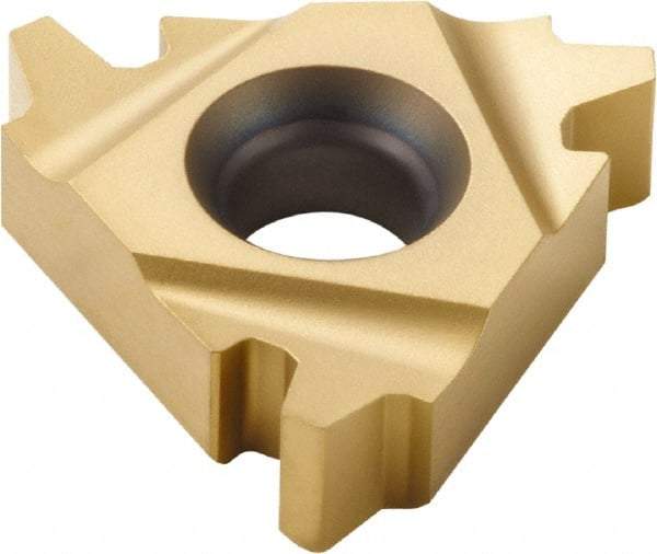 Seco - 22ER External Right Hand Trapez Laydown Threading Insert - Grade CP500, TiAlN/TiN Coated Carbide, 12.7mm Inscribed Circle - USA Tool & Supply