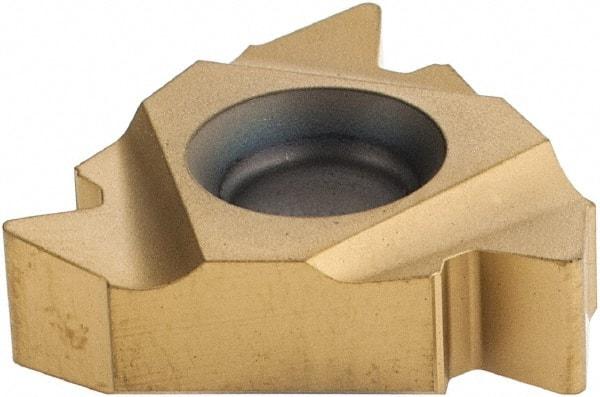 Seco - 22ER External Right Hand 5 API V 0.040 Laydown Threading Insert - Grade CP500, TiAlN/TiN Coated Carbide - USA Tool & Supply