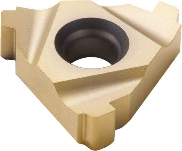 Seco - 22NR Internal Right Hand 5 API Buttress 2.5 Laydown Threading Insert - Grade CP300, TiAlN/TiN Coated Carbide, 12.7mm Inscribed Circle - USA Tool & Supply